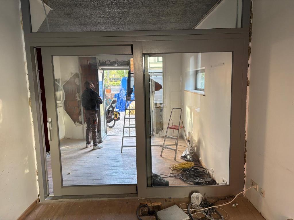 Châssis coulissant vitrage isolation acoustique, Bricolage & Construction, Double vitrage, 160 cm ou plus, 160 cm ou plus, Enlèvement