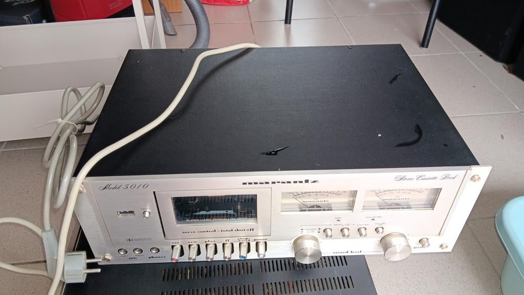 Marantz Cassettedeck 1977-1978 Model 5010, TV, Hi-fi & Vidéo, Decks cassettes, Enlèvement, Marantz