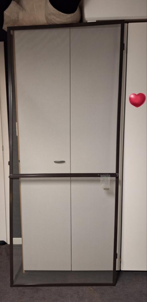 Vliegendeur/ hordeur 85 cm x 203. Zeer Goede staat!!, Doe-het-zelf en Bouw, Deuren en Vliegenramen, Ophalen, Hordeur