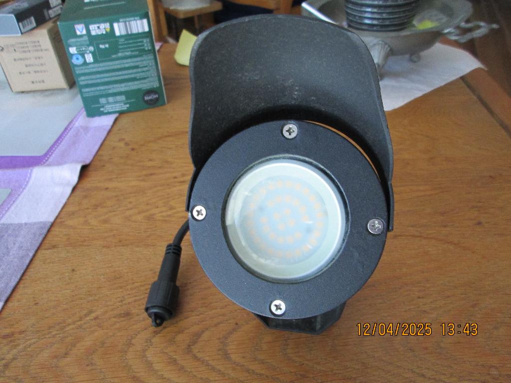 Spot extérieur étanche., Ophalen, Zo goed als nieuw, Minder dan 50 watt, Led