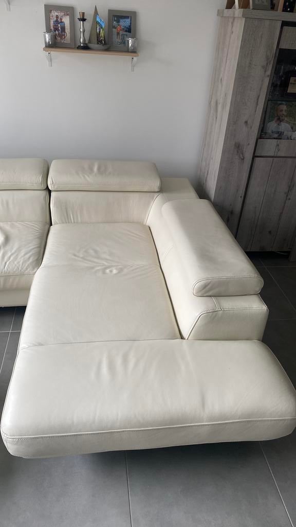 Beige longchair eerste eigenaar, 250 à 300 cm, Enlèvement, Utilisé, Modern