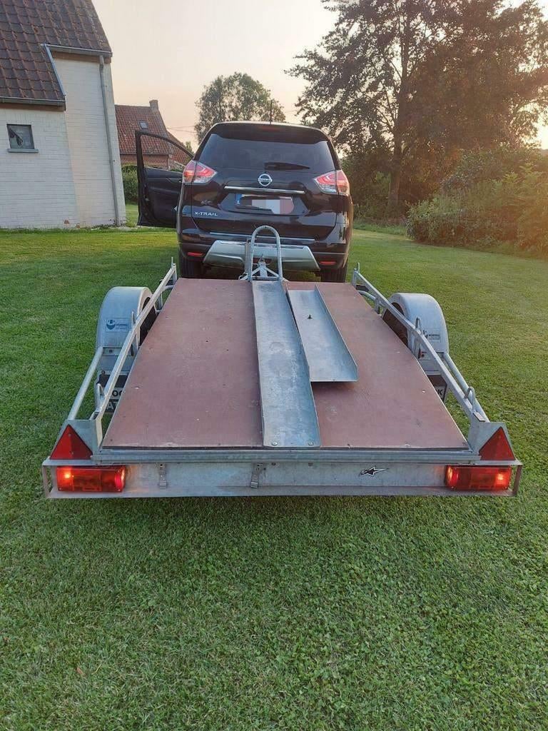 location remorque moto 1 rail - région TOURNAI, Motoren, Ophalen, Gebruikt