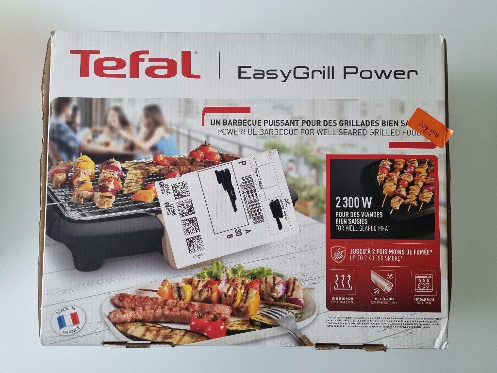 Tefal EasyGrill Power NIEUW, Elektronische apparatuur, Grillplaten, Ophalen, Nieuw, Tafelgrill