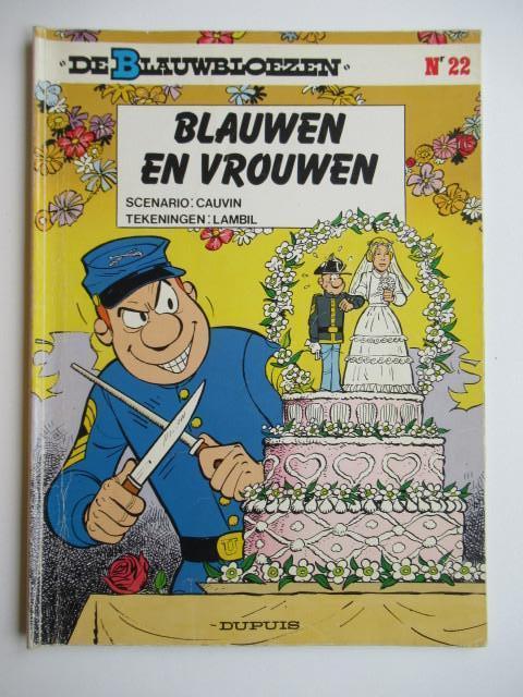blauwbloezen...nr.22...blauwen en vrouwen, Ophalen of Verzenden, Gelezen