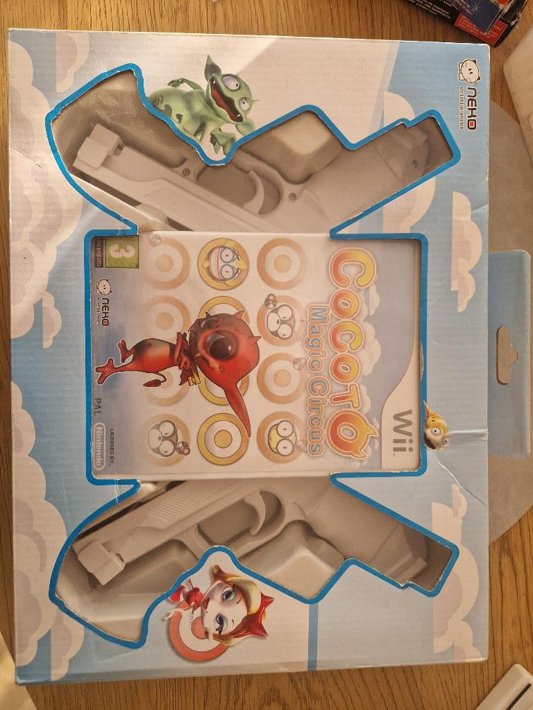 Wii cocoto special edition boxset, Games en Spelcomputers, Games | Nintendo Wii, Ophalen, Gebruikt, Shooter, 2 spelers