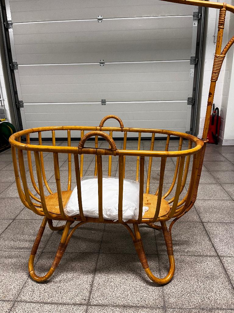 Wieg in rotan, Kinderen en Baby's, Ophalen, Gebruikt