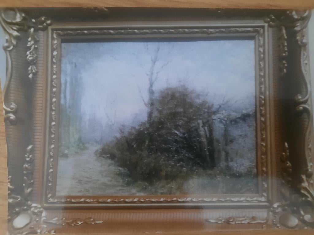 schilderij - landschap, Antiek en Kunst, Ophalen
