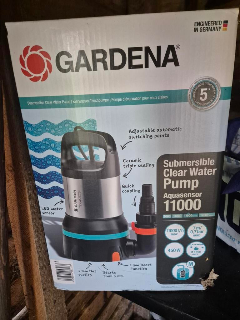 Gardena waterpomp, Ophalen of Verzenden