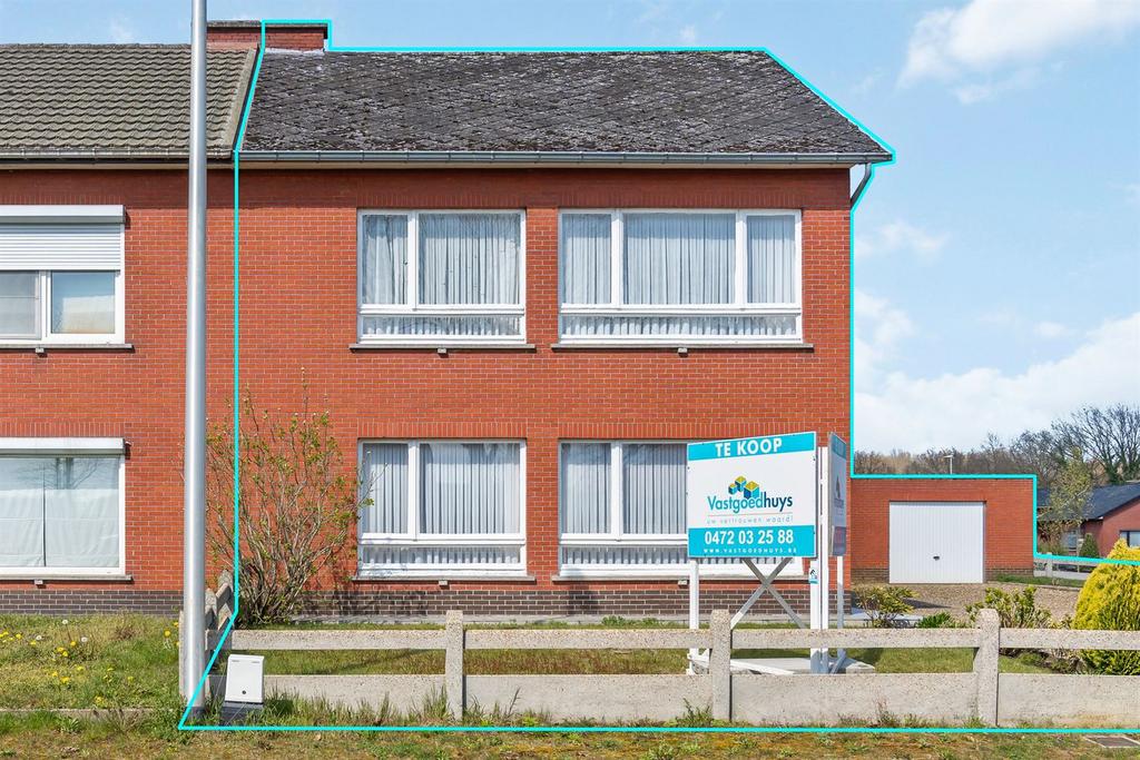 GEZINSWONING MET 4 SLAAPKAMERS TE DEURNE-DIEST!, Immo, 500 tot 1000 m², 128 m², 521 kWh/m²/jaar, Provincie Vlaams-Brabant