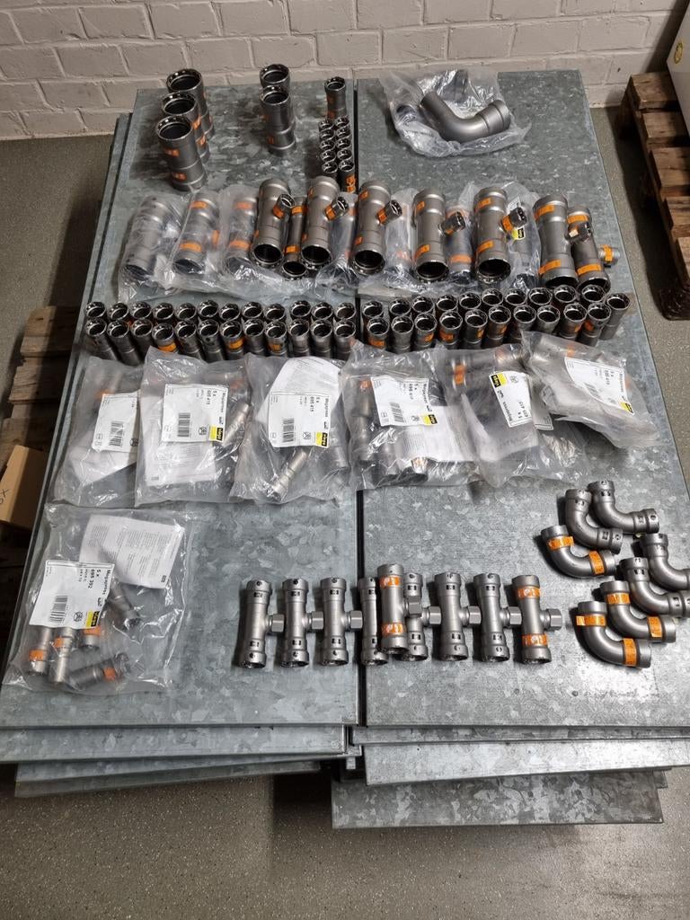 Viega Megapress fittingen, Ophalen
