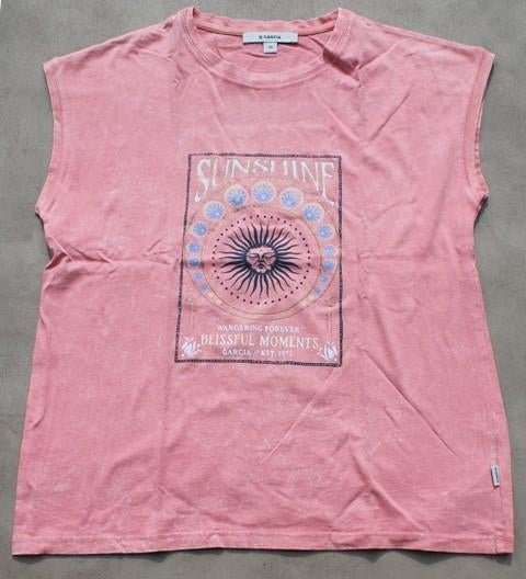 Roze topje van Garcia - maat 176, Kinderen en Baby's, Kinderkleding | Maat 176, Zo goed als nieuw, Meisje, Shirt of Longsleeve