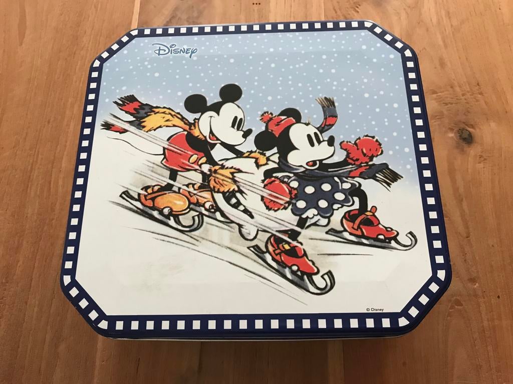 Blik blikken doos Mickey & Minnie Mouse, Verzamelen, Ophalen of Verzenden