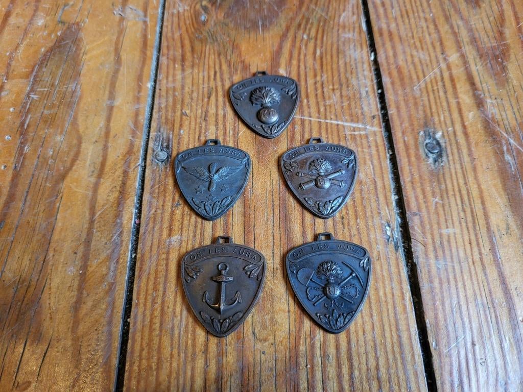 médaille de cou, France 2WW, Enlèvement ou Envoi, Marine