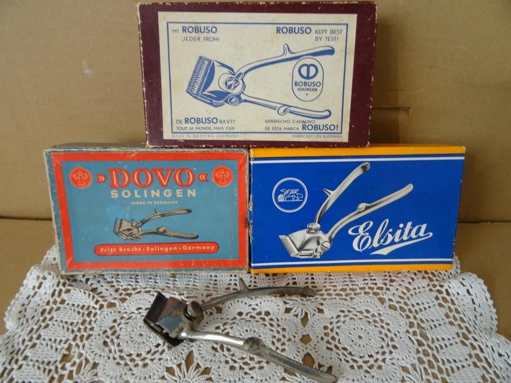 Tondeuse à cheveux 4x vintage tondeuse à barbe collection 4x, Enlèvement ou Envoi