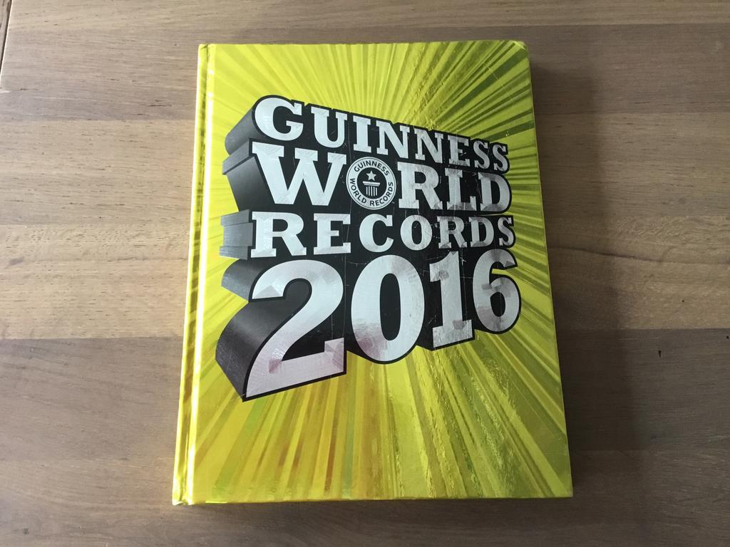 Guinness world records 2016, Boeken, Encyclopedieën, Zo goed als nieuw, Ophalen of Verzenden