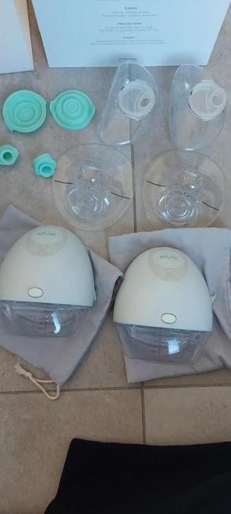 Elvie dubbele borstkolf, Kinderen en Baby's, Babyvoeding en Toebehoren, Zo goed als nieuw, Borstkolf, Ophalen
