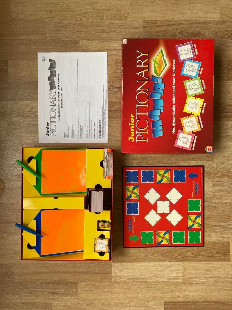 Mattel Pictionary junior, Ophalen, Gebruikt