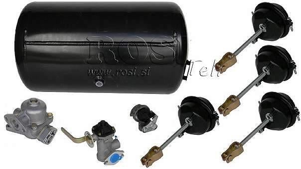 KIT Freins pneumatiques pour remorques (Complet), Envoi, Neuf