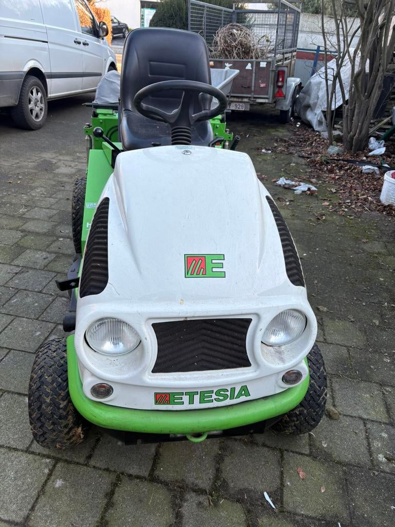 Etesia zitmaaier H100, Tuin en Terras, Ophalen, Zo goed als nieuw, Opvangbak, 90 tot 120 cm