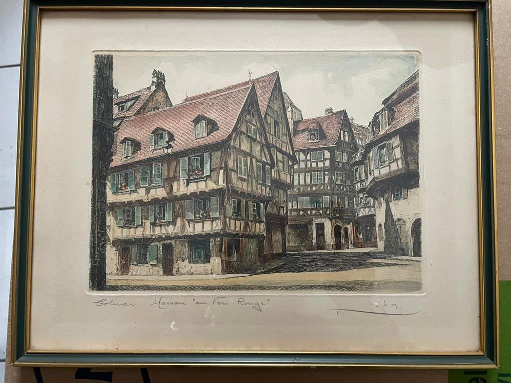 Colmar- het rode ijzeren huis, Ophalen
