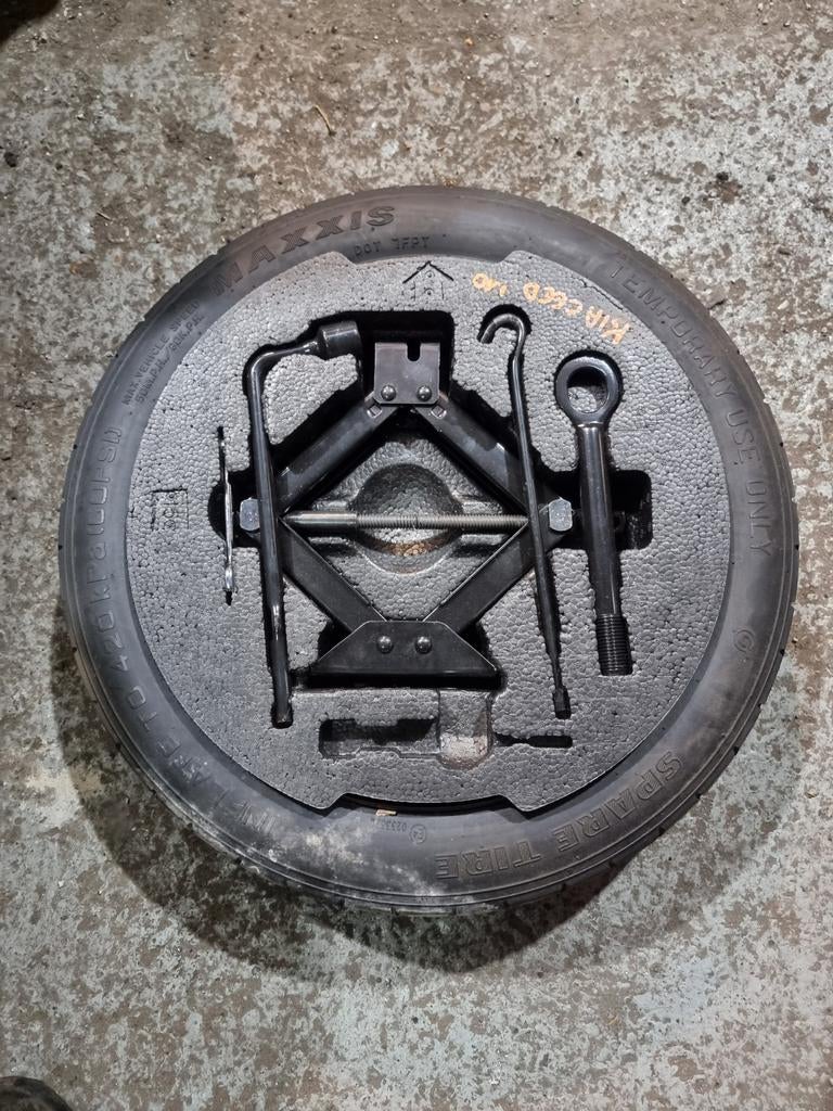 Kia CEED reservewiel kit, ., Ophalen of Verzenden, Kia, .