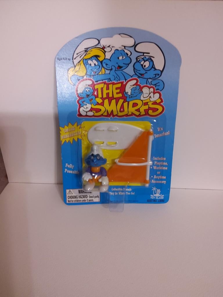 Schtroumpf avec planche de Surf, Enlèvement ou Envoi, Comme neuf