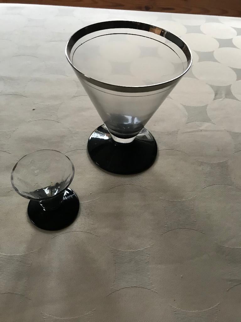 antieken druppelglaasjes, Antiek en Kunst, Ophalen