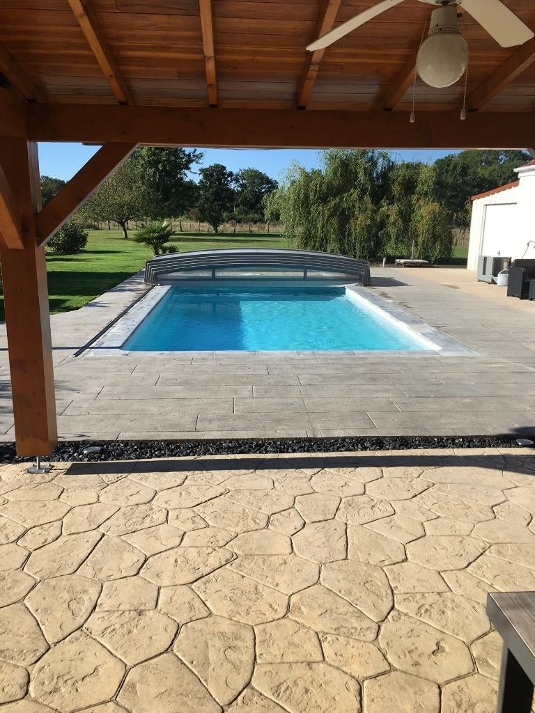 Livraison et installation abri de piscine, Envoi, Neuf, Couverture de piscine