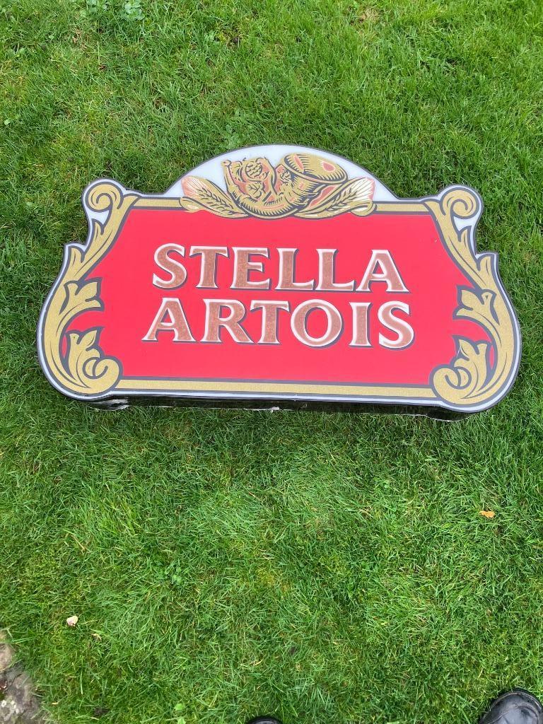 lichtreclame stella artois, Ophalen, Gebruikt, Overige typen, Stella Artois