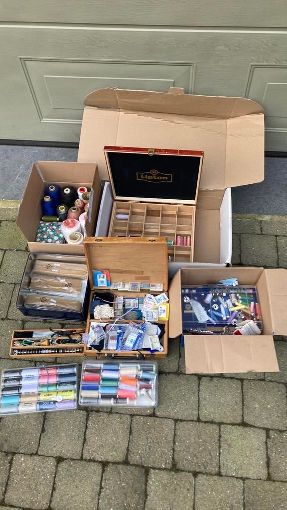 Naaibenodigdheden, Hobby en Vrije tijd, Naaien en Fournituren, Ophalen