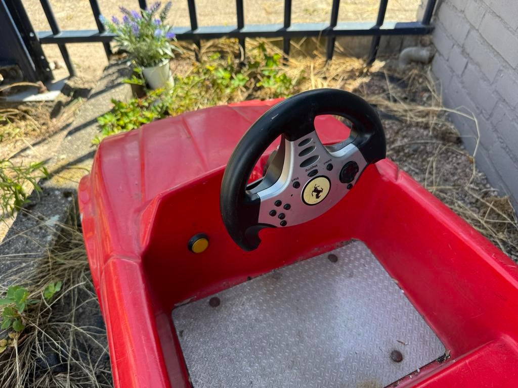 Ancienne Ferrari Kiddyride, Enlèvement, Utilisé