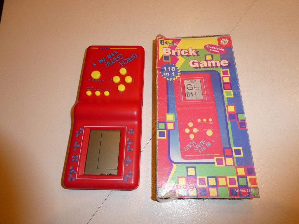 brick game tetris, Ophalen of Verzenden, Gebruikt