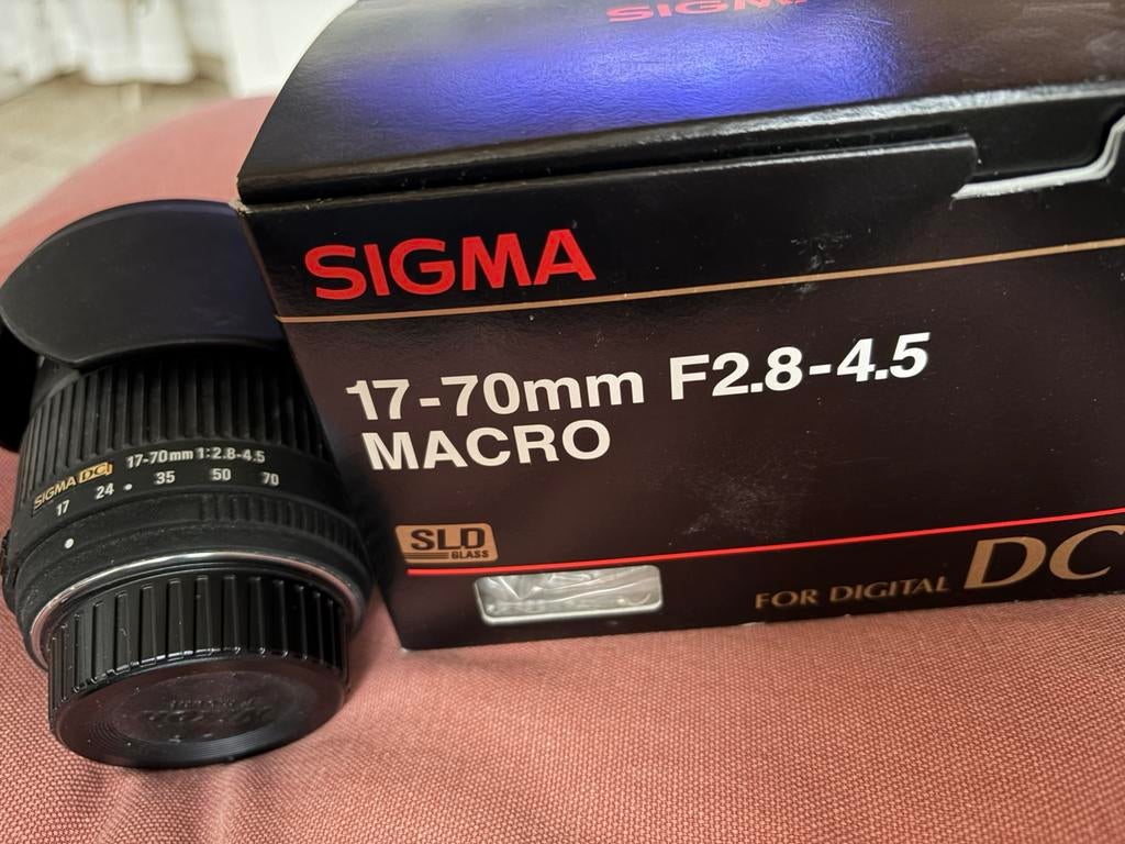 Sigma 17-70 2.8-4.5 Macro DC  voor nikon., TV, Hi-fi & Vidéo, Enlèvement, Comme neuf