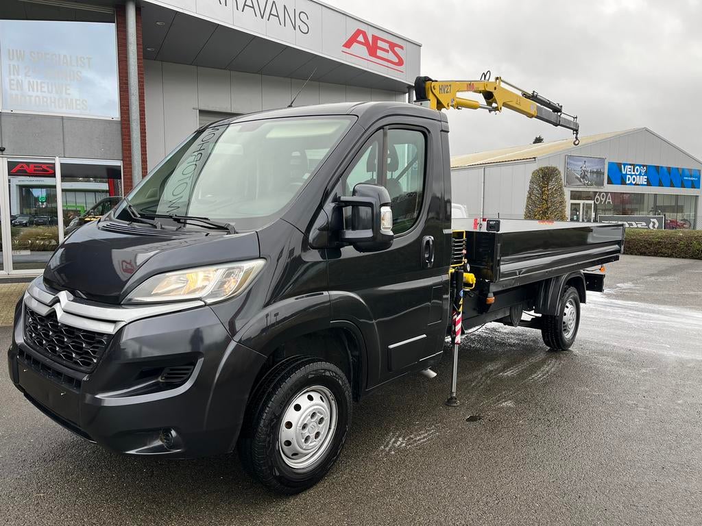 Citroen jumper laadkraan nieuwe motor !!, Euro 6, Citroën, Bedrijf, Te koop