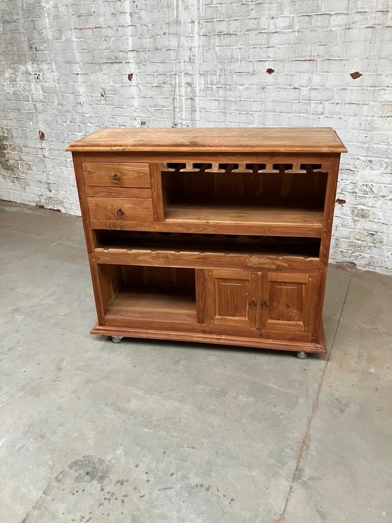 Barmeubel teak, Huis en Inrichting, Ophalen, Gebruikt