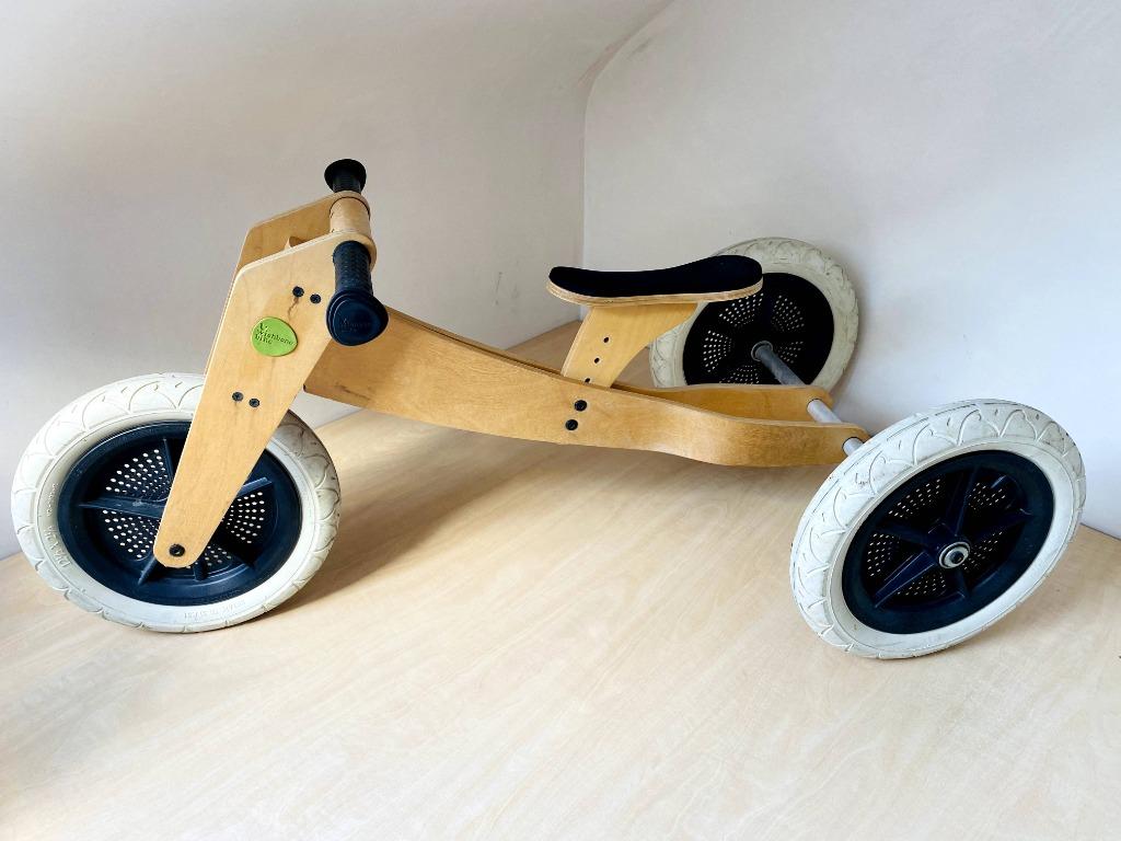 TOP DRAISIENNE EVOLUTIVE à 3 ROUES en BOIS - WISHBONE BIKE, Enlèvement, Utilisé
