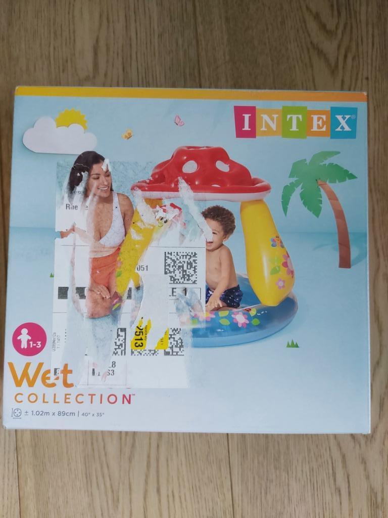 Intex paddenstoelparaplu kinderzwembad, Ophalen of Verzenden, Nieuw