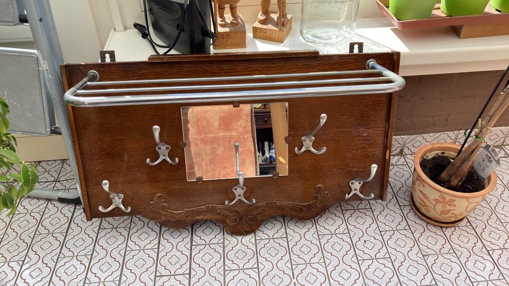 Vintage kapstok, Huis en Inrichting, Woonaccessoires | Kapstokken, Ophalen, Zo goed als nieuw