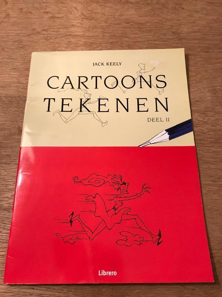 Cartoons tekenen deel II/ Jack Keely, Boeken, Hobby en Vrije tijd, Ophalen of Verzenden
