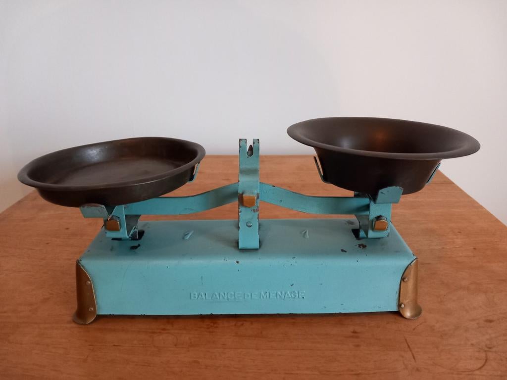Balance de cuisine rétro vintage., Collections, Enlèvement ou Envoi