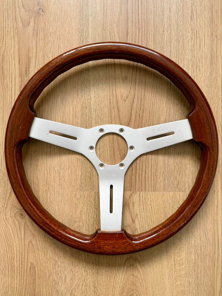 Nardi 3 Spoke Houten Stuur Mazda Miata MX5 Bmw E30 Oldtimer, Enlèvement ou Envoi, Utilisé, Daihatsu