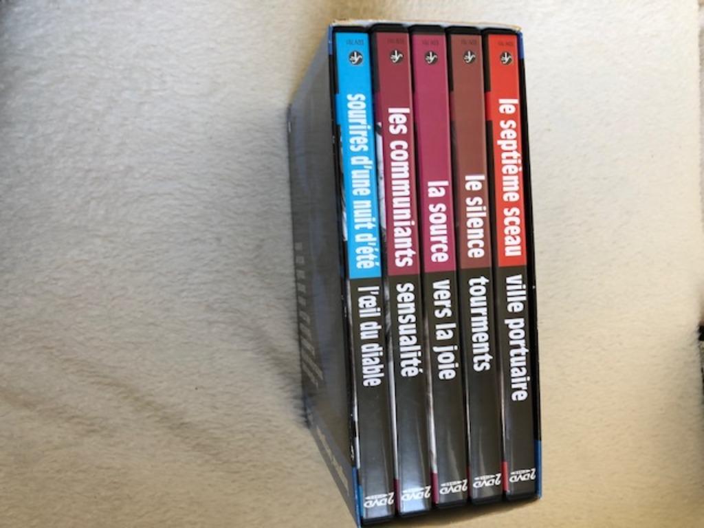 DVD Box Ingmar Bergman 10 DVD's, Overige genres, Ophalen of Verzenden, Zo goed als nieuw, 1940 tot 1960