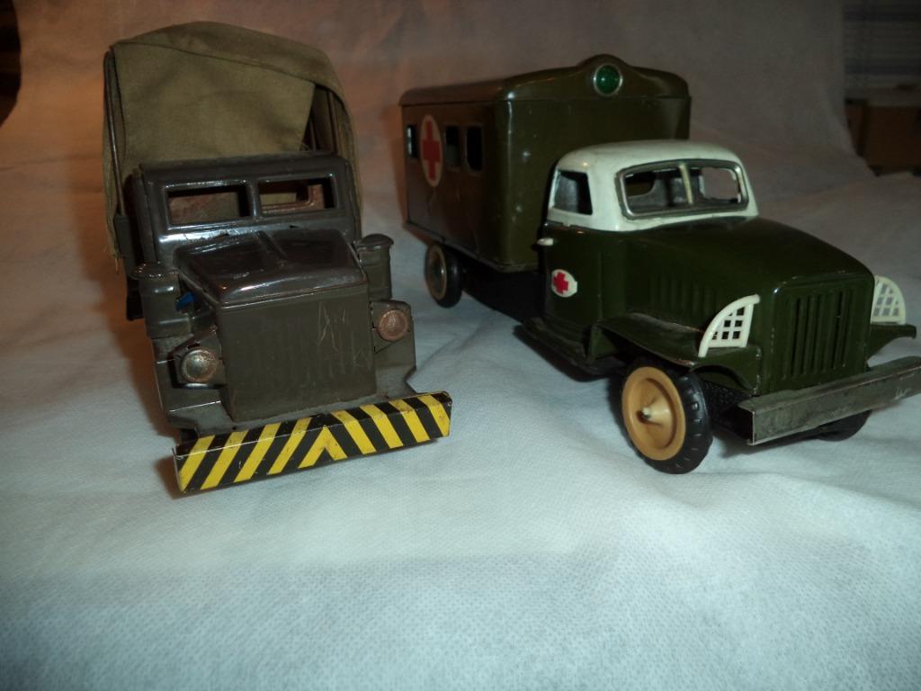 camions militaires vintage des années 50, 60 canettes, Enlèvement ou Envoi