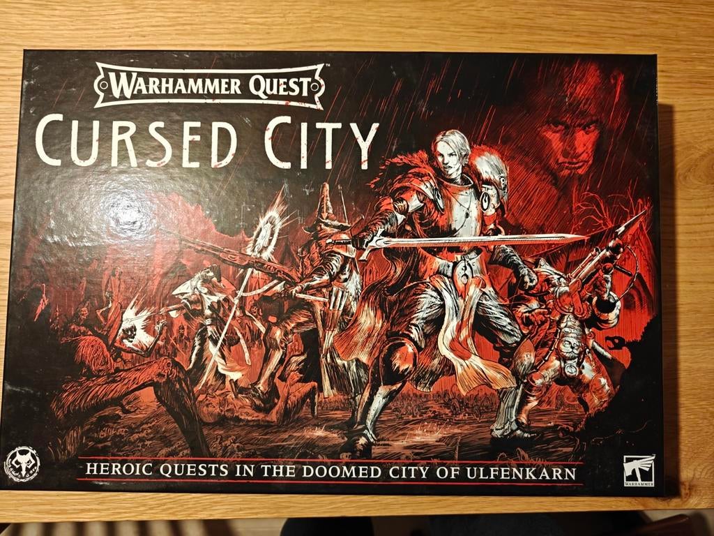 Warhammer Quest Cursed City nieuw, Ophalen of Verzenden, Zo goed als nieuw, Warhammer