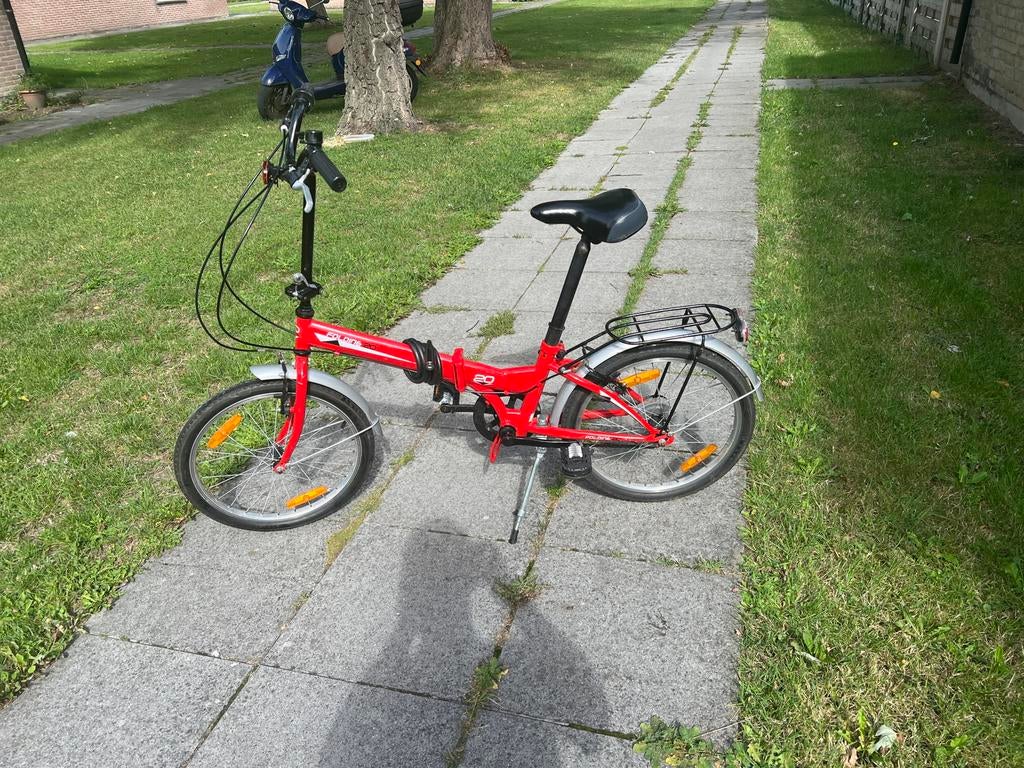 plooifiets, Ophalen, Zo goed als nieuw