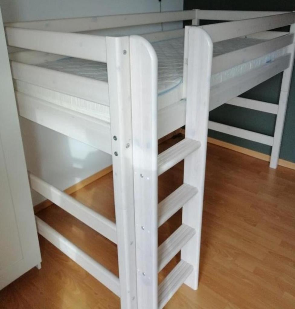 KIT Rehausse FLEXA CLASSIC blanchi, Enfants & Bébés, Chambre d'enfant | Lits superposés & Lits mezzanines, Enlèvement, Comme neuf