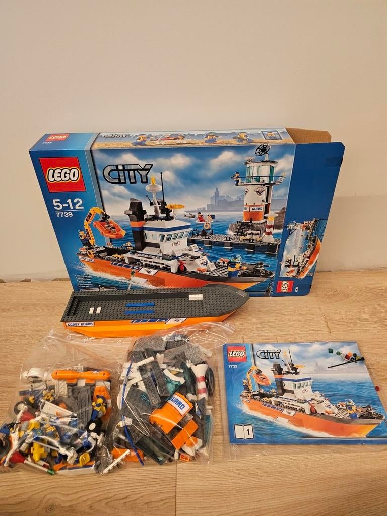 7739 LEGO City Coast Guard Patrol Boat & Tower, Enlèvement ou Envoi, Lego