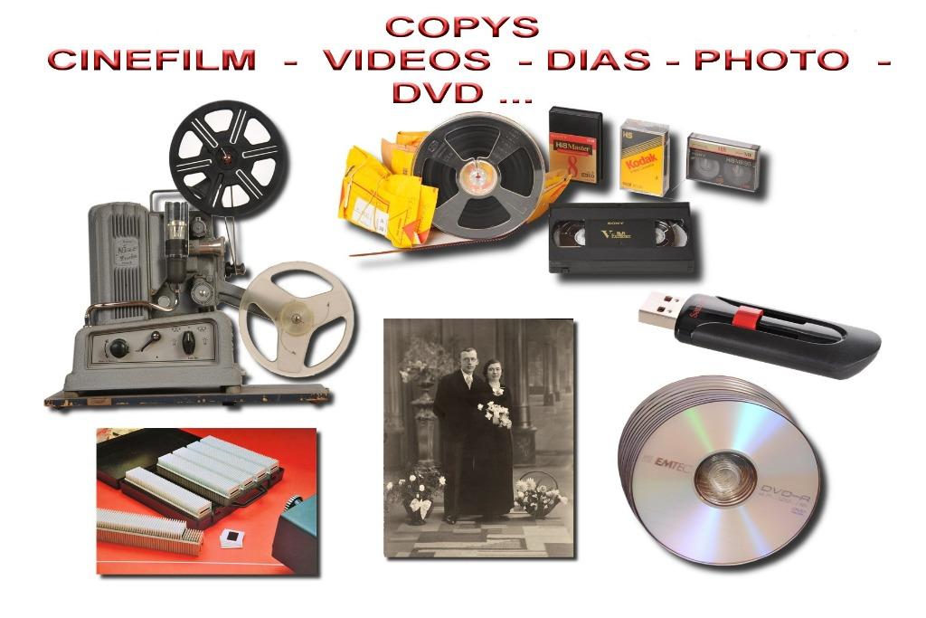 DIGITALISATION VIDEO - CINEFILM - DIAS - NEGATIFS - PHOTOS, Enlèvement ou Envoi