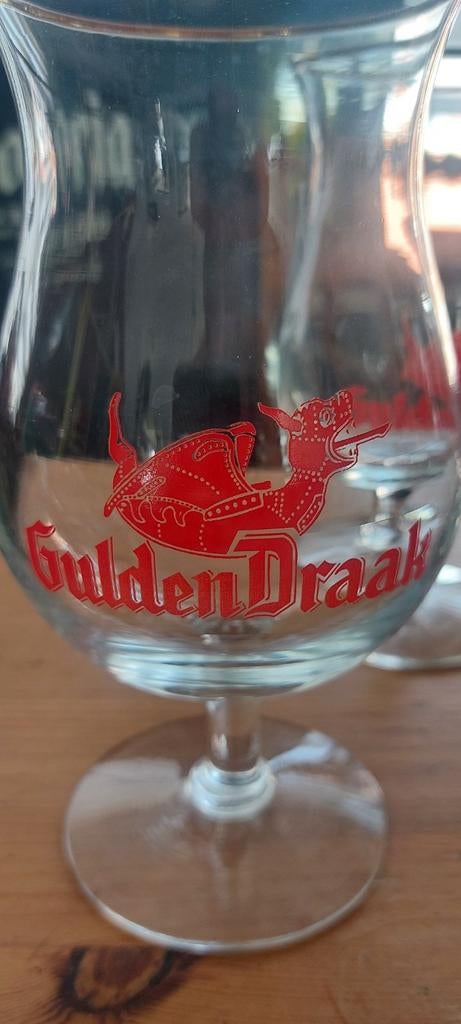 4 verres gulden draak, Collections, Enlèvement ou Envoi, Comme neuf