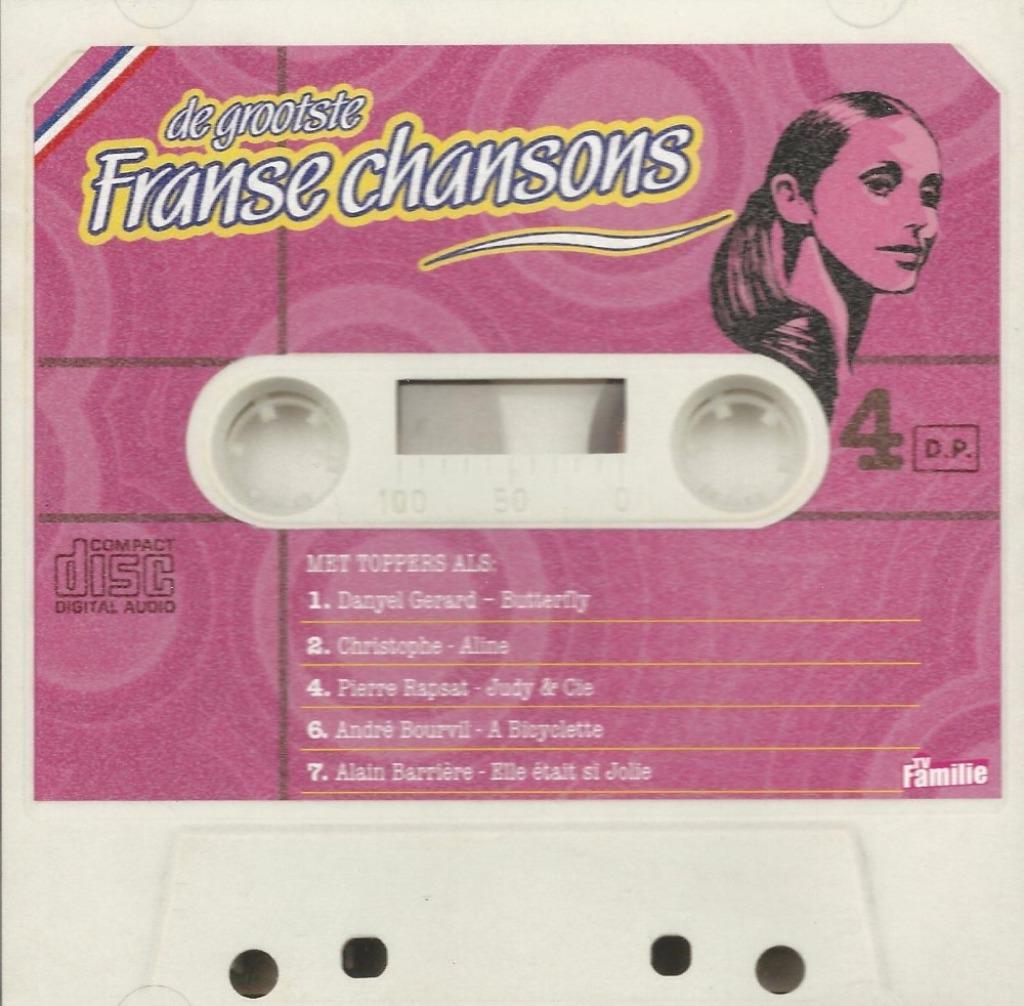 CD *  DE GROOTSTE FRANSE CHANSONS - Vol. 4, Ophalen of Verzenden, Zo goed als nieuw